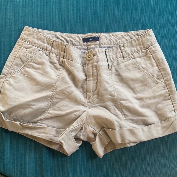 Gap shorts- linen/cotton blend -size 4 - Picture 1 of 8